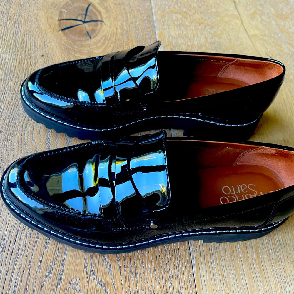 Franco Sarto chunky penny loafers
